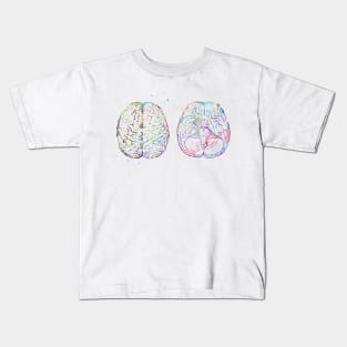 Human brain scheme Kids T-Shirt